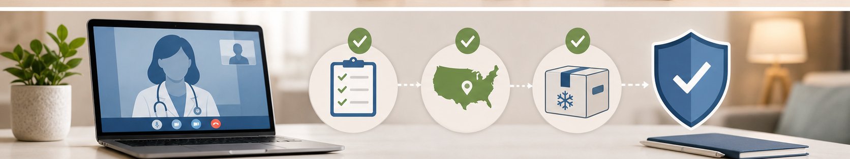 Cheapest tirzepatide trust checklist with clinician screen, pharmacy license, and cold shipping box